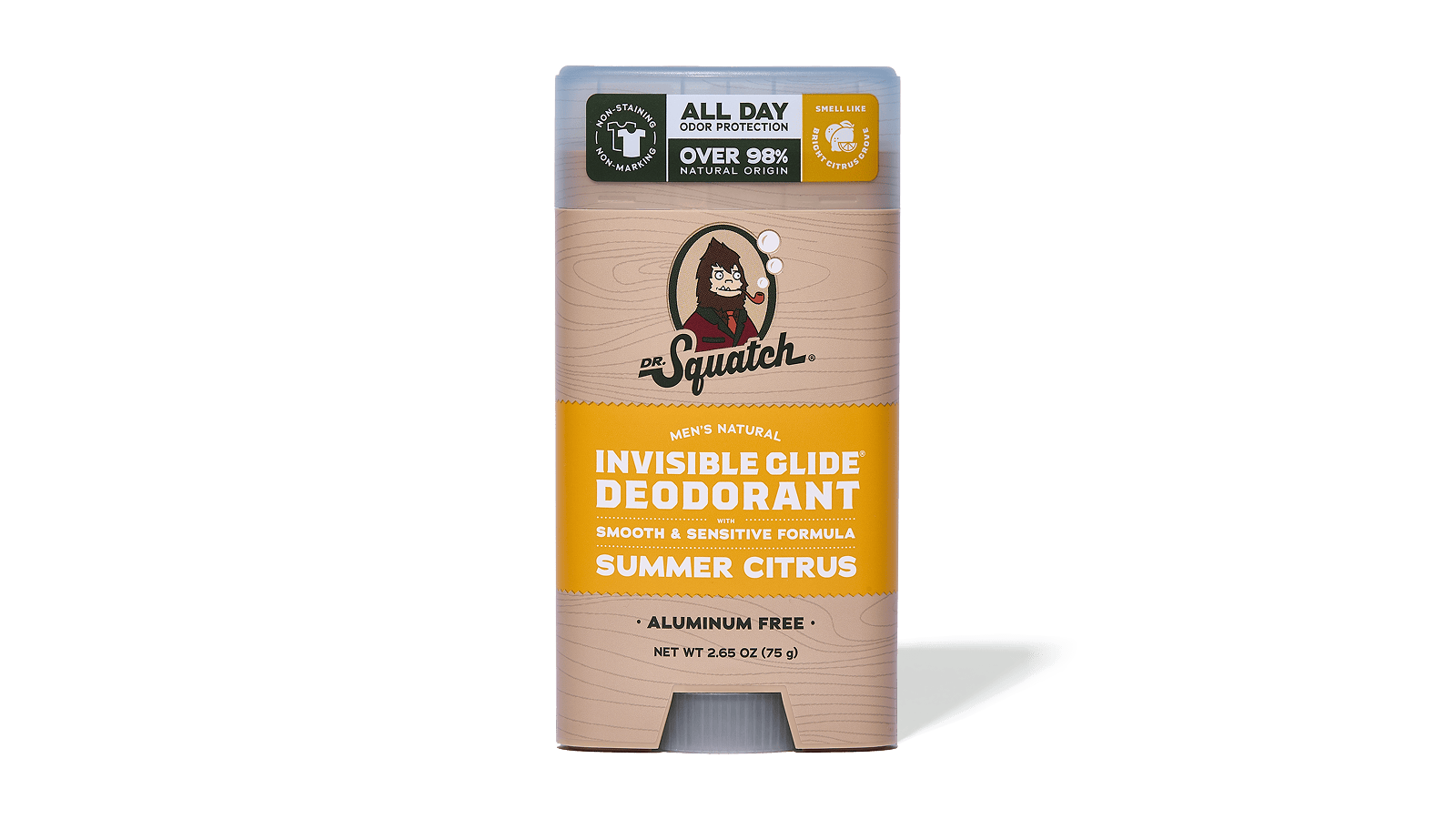 Summer Citrus Invisible Glide Deodorant - Clean Carry