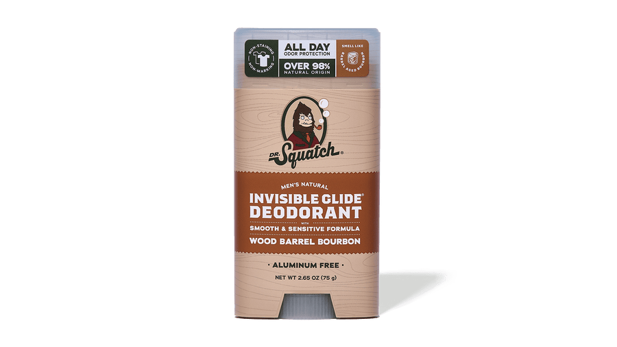 Wood Barrel Bourbon Invisible Glide Deodorant - All Day Fresh