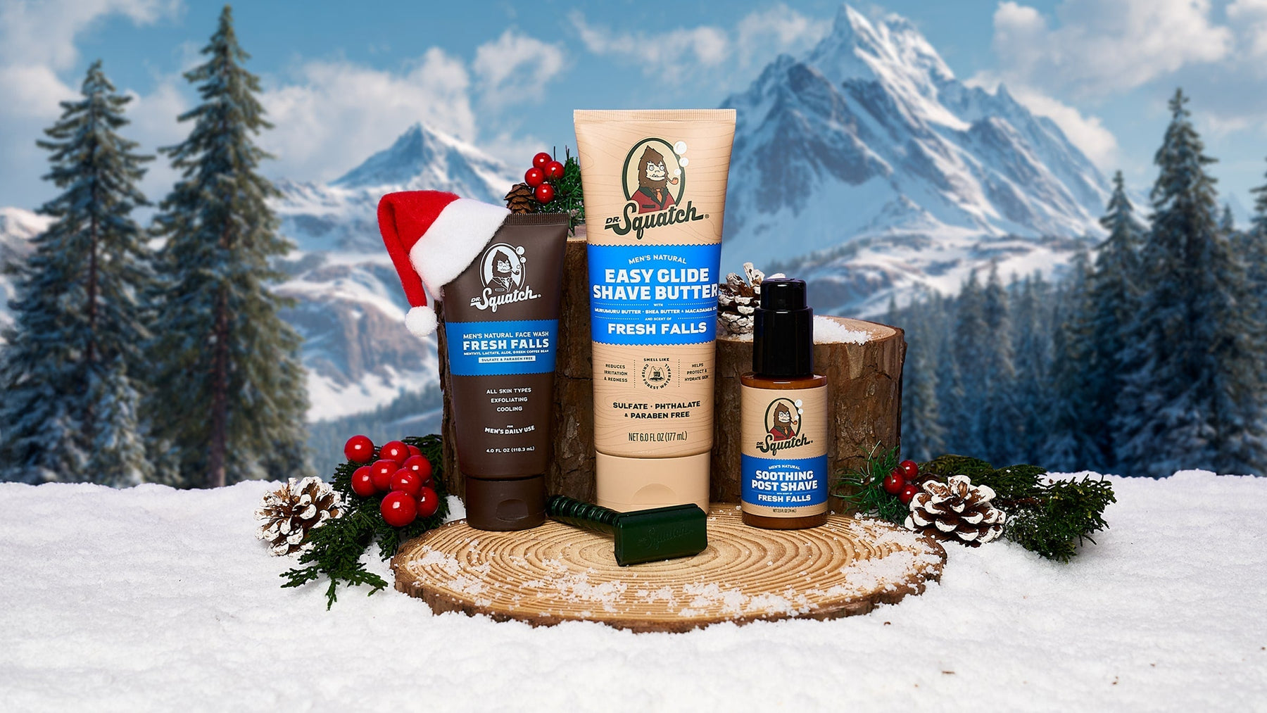 Complete Shave Set - Hero Outdoor Set