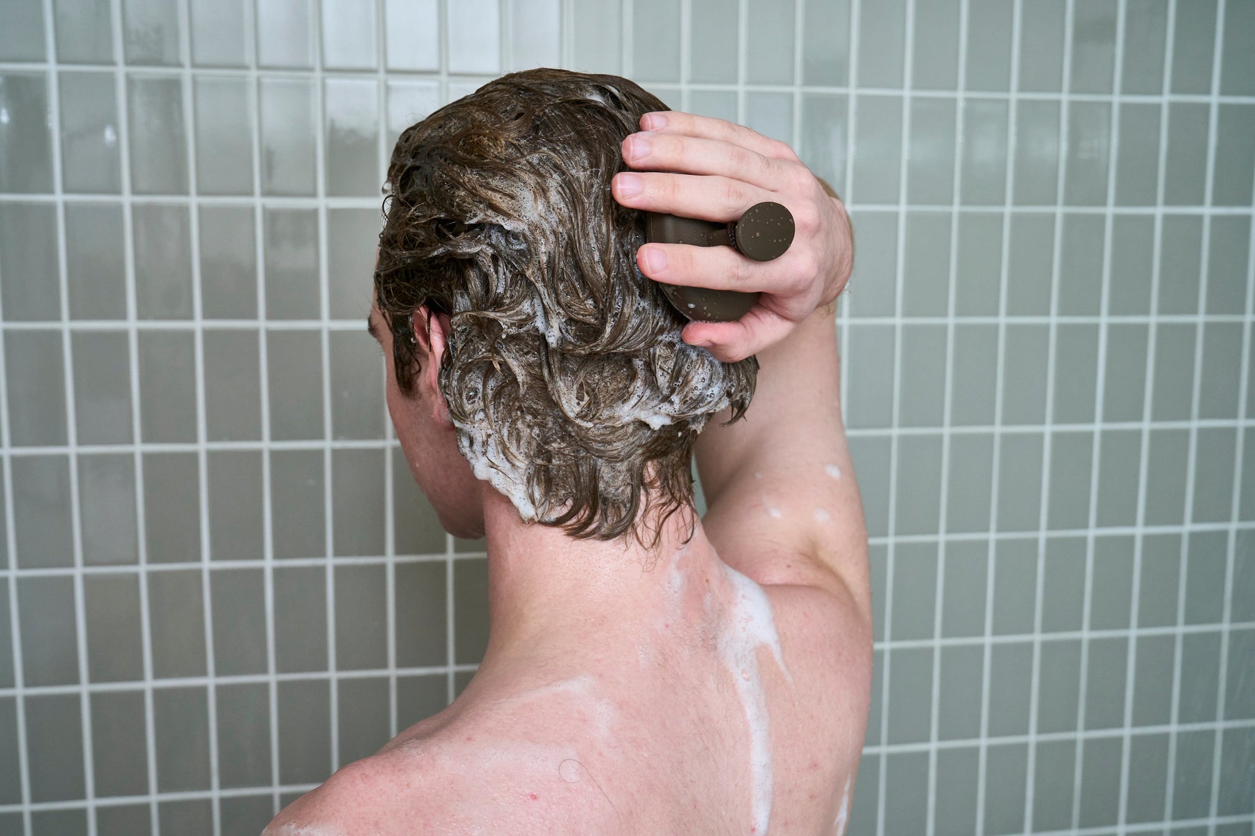 Dr. Squatch Hair Care Kit + Free Scalp Scrubber | Full & Thick Shampoo | Moisturizing Conditioner | Natural Products for Men - Daily Lineup