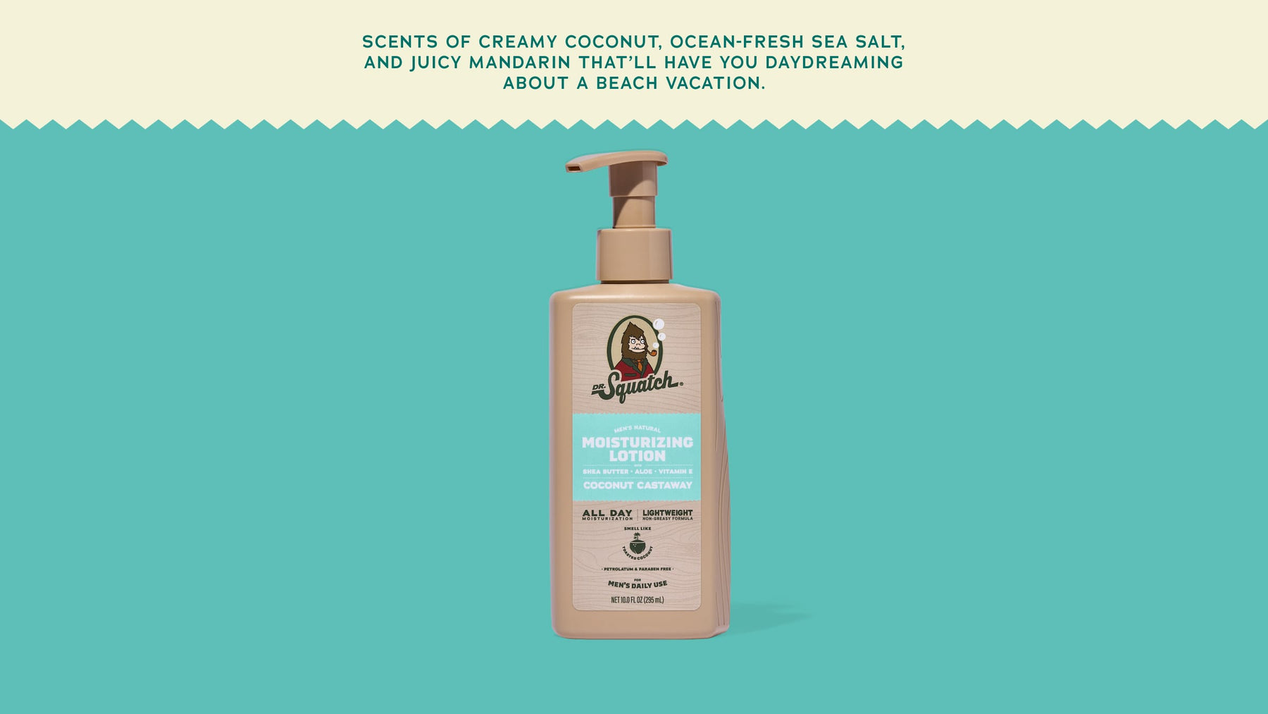 Coconut Castaway Lotion - Essential Fresh Soft