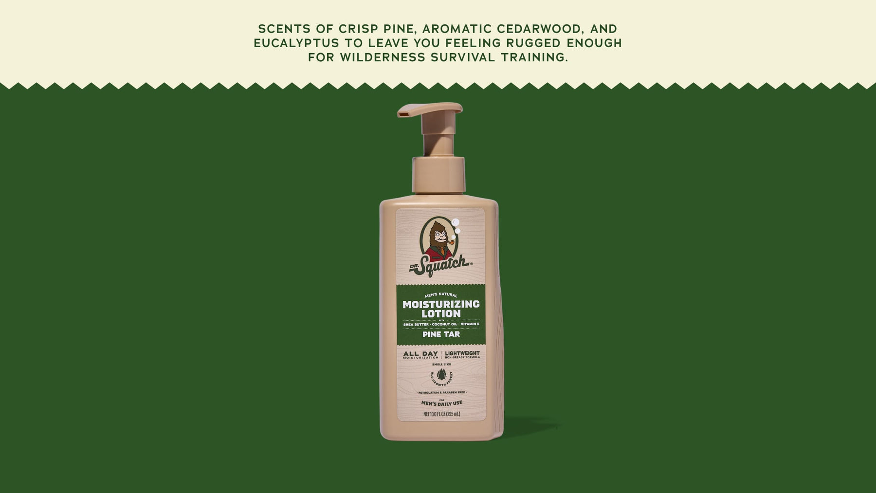 Pine Tar Lotion - Soft Finish