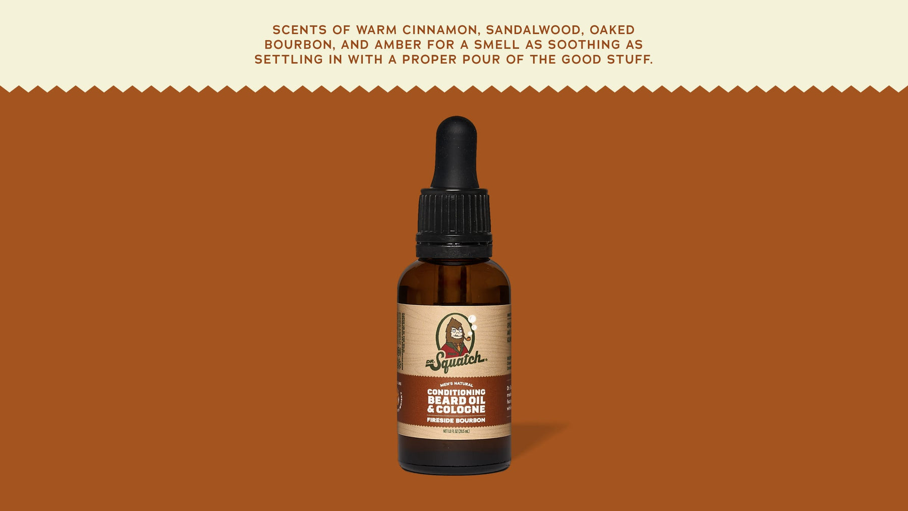 Conditioning Beard Oil & Cologne Fireside Bourbon - Modern Blend