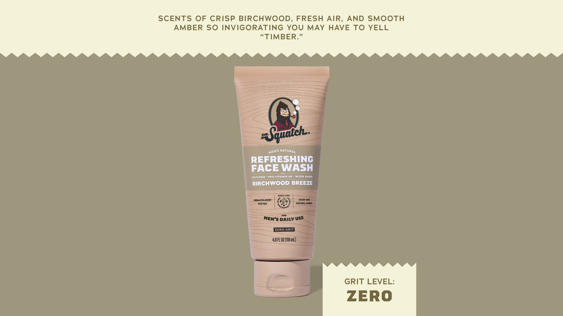 Birchwood Breeze Refreshing Face Wash - Essential Daily Finish
