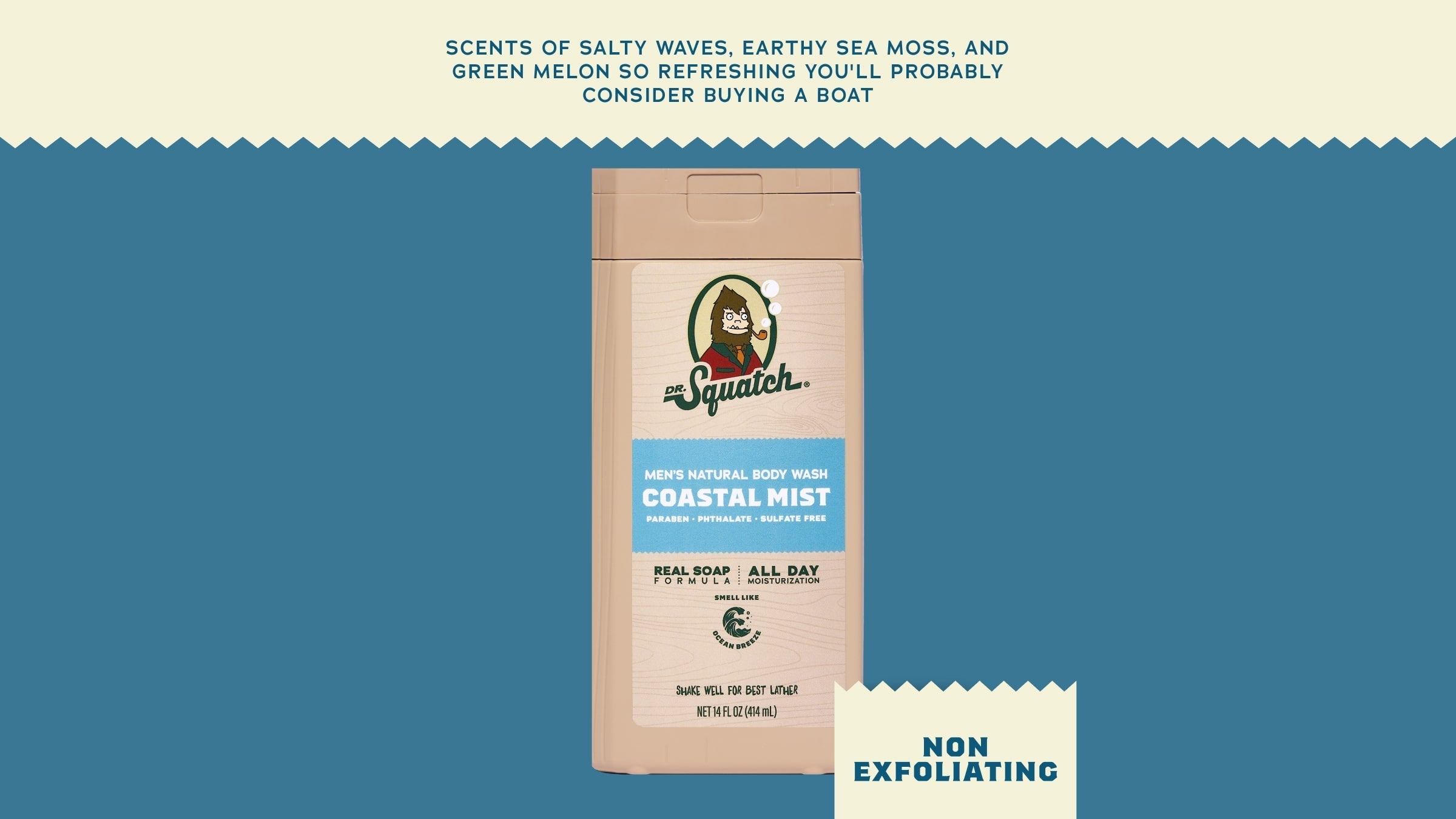 14 oz Coastal Mist Body Wash - Modern Fresh Routine