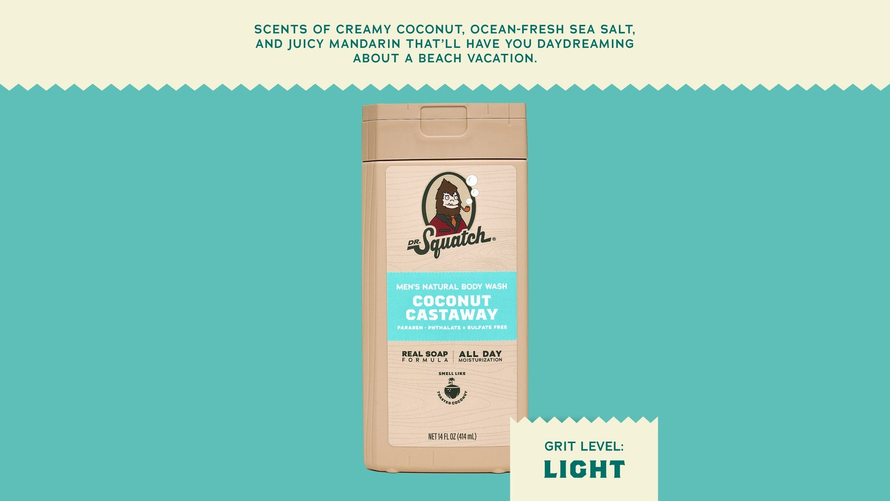 14 oz Coconut Castaway Body Wash - Forest Start