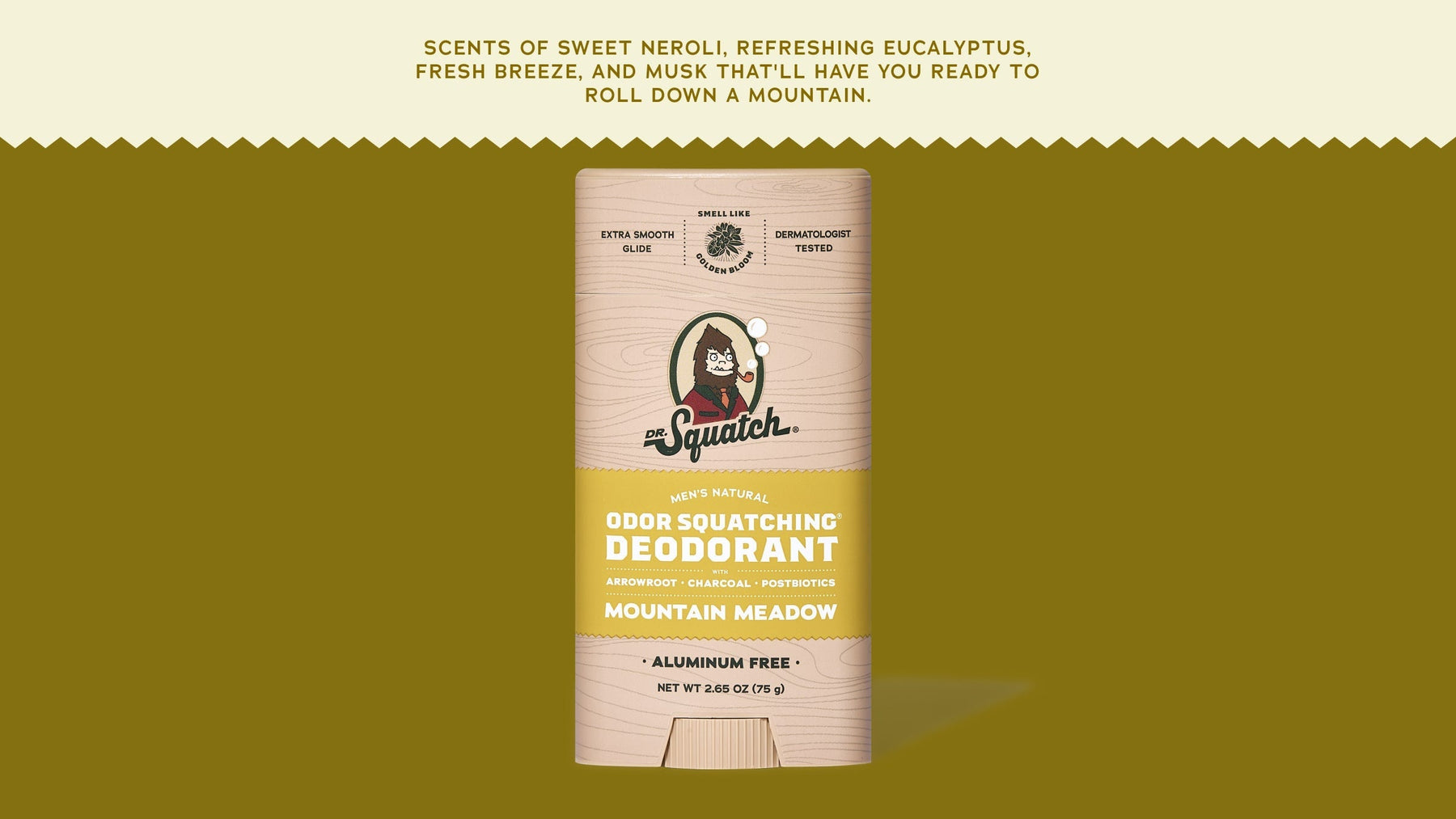 Mountain Meadow Deodorant - Active Outdoor Fresh
