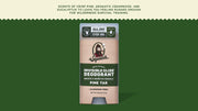 Pine Tar Invisible Glide Deodorant - Travel Active Routine