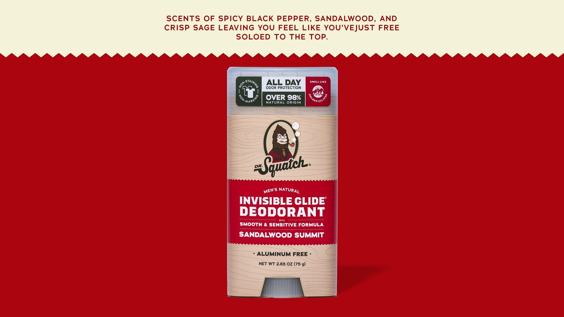 Sandalwood Summit Invisible Glide Deodorant - Fresh Ready