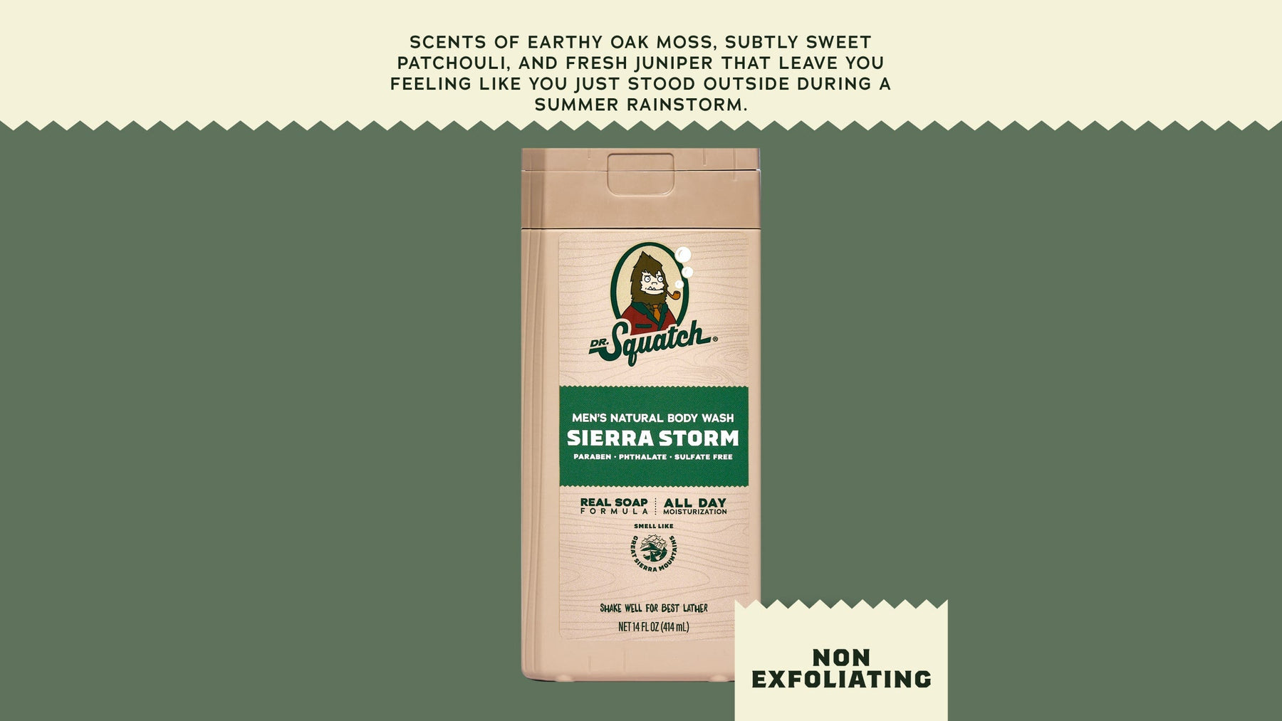 14 oz Sierra Storm Body Wash - Easy Morning Wash