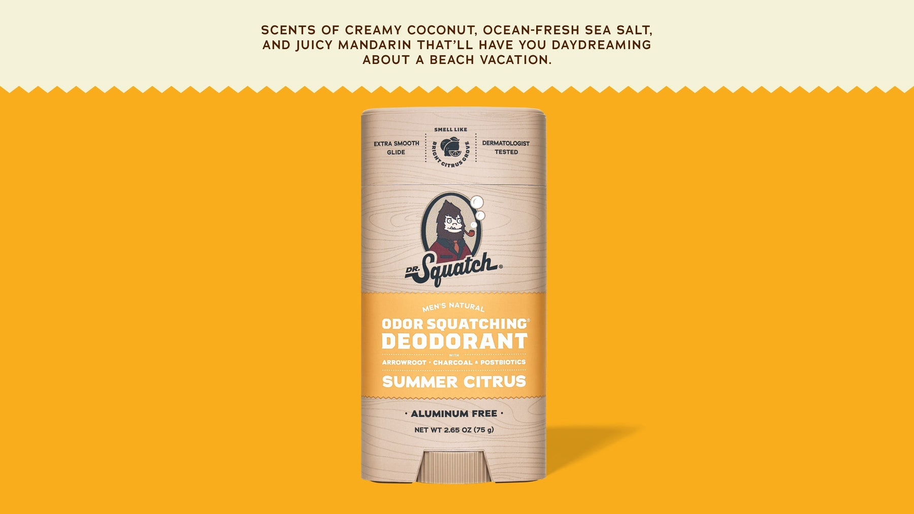 Summer Citrus Deodorant - Clean Finish