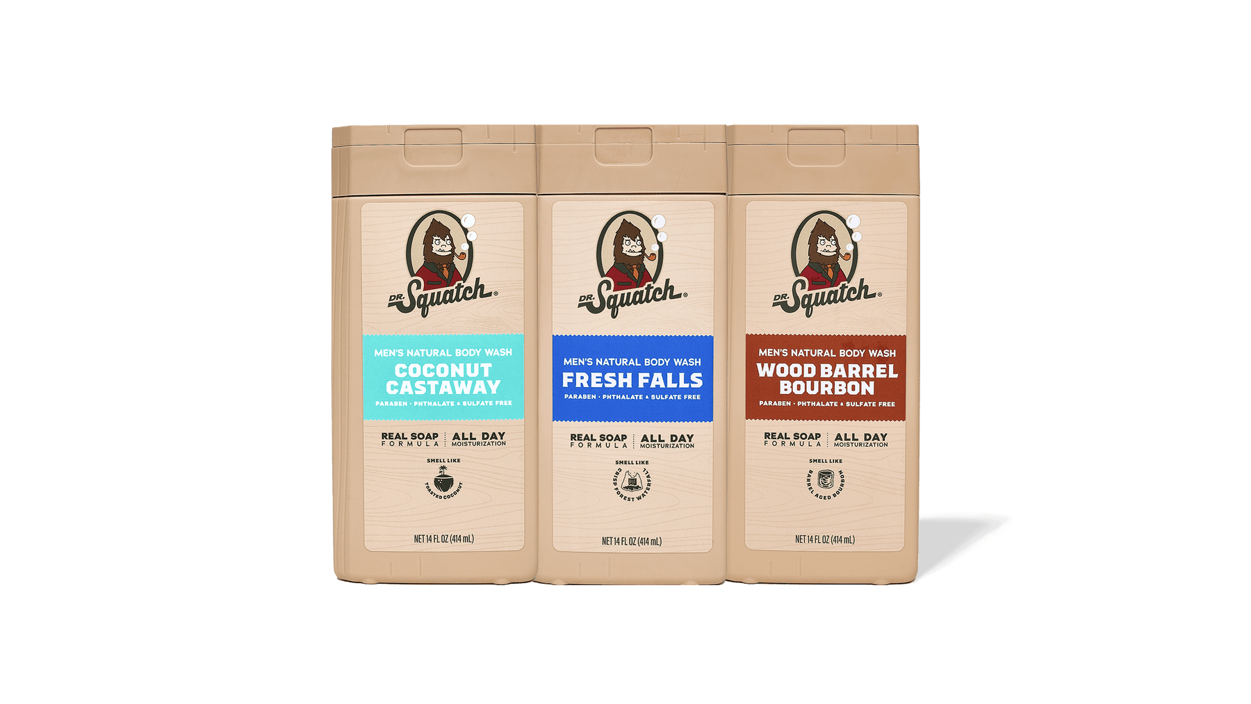 Body Wash 3-Pack - Premium Pack