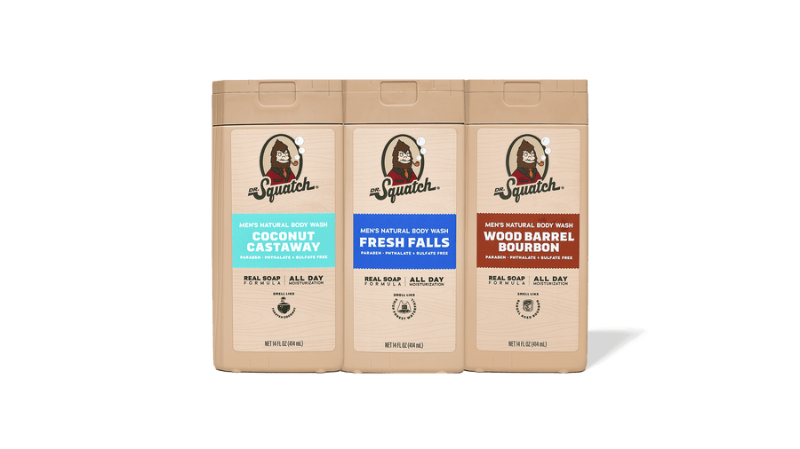 Body Wash 3-Pack - Premium Pack