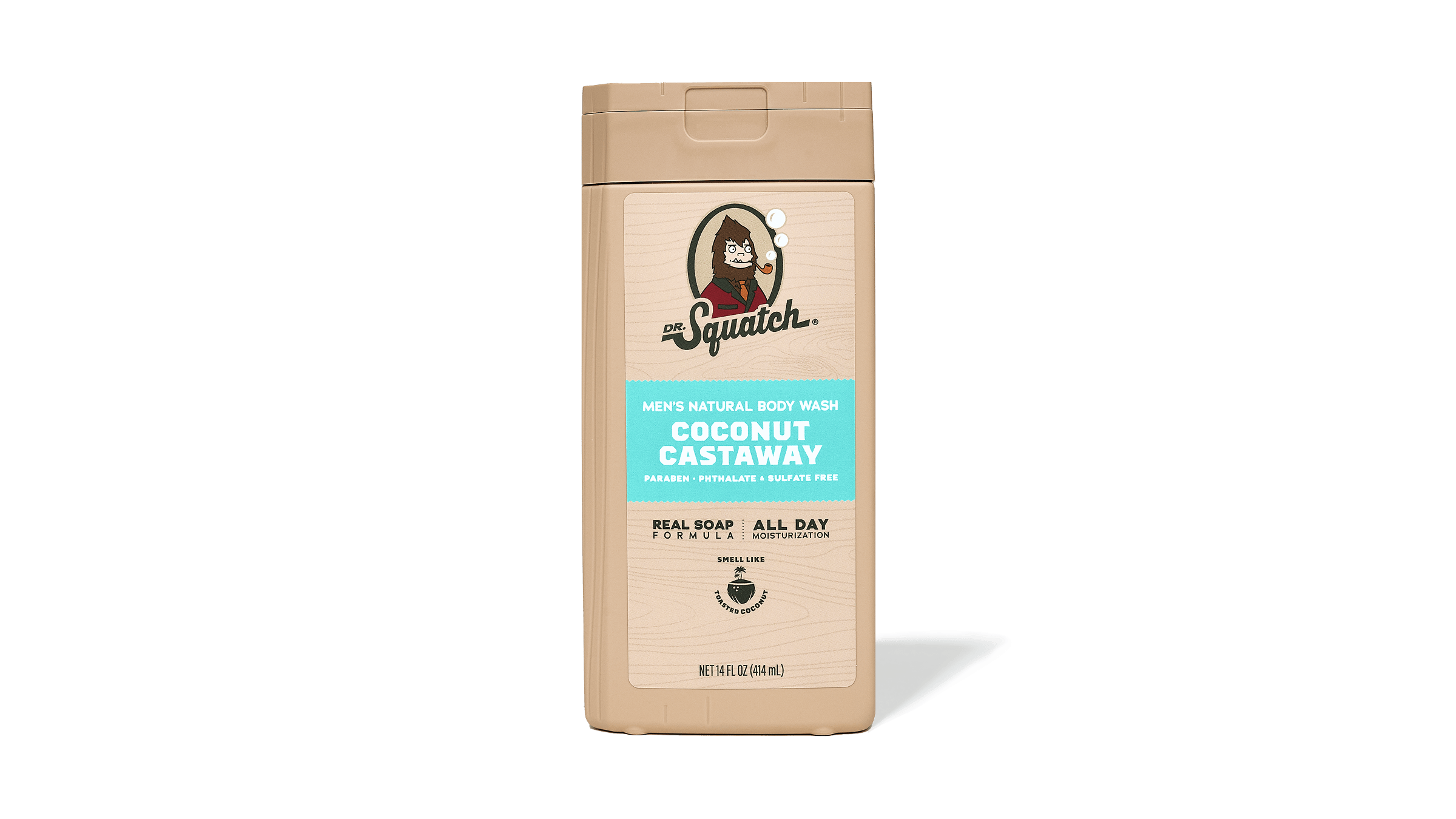 14 oz Coconut Castaway Body Wash - Premium Outdoor Clean