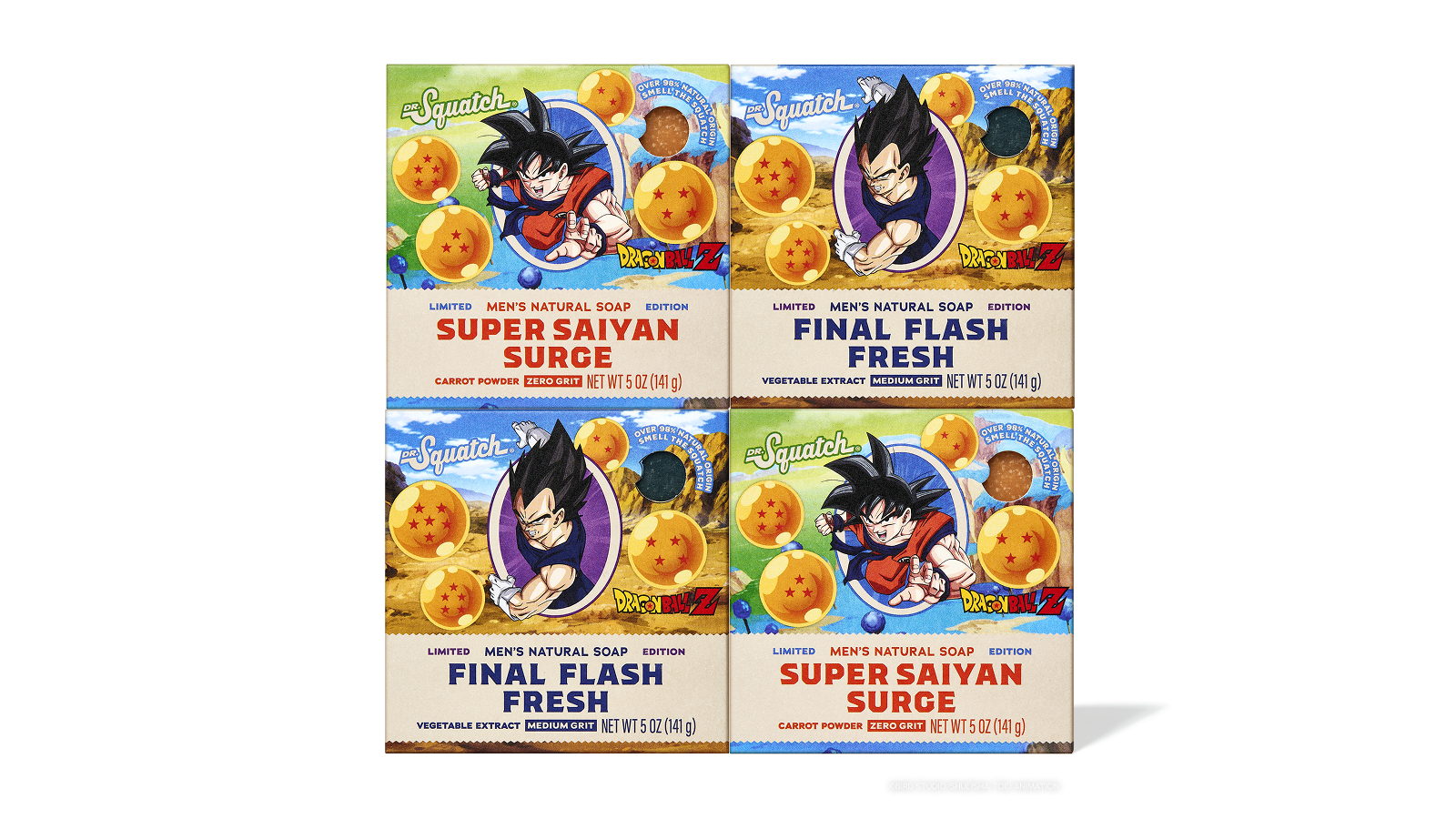 Dragon Ball Z 4-Pack - Fresh Hero Rotation