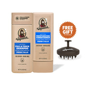 Dr. Squatch Hair Care Kit + Free Scalp Scrubber | Full & Thick Shampoo | Moisturizing Conditioner | Natural Products for Men - Daily Lineup