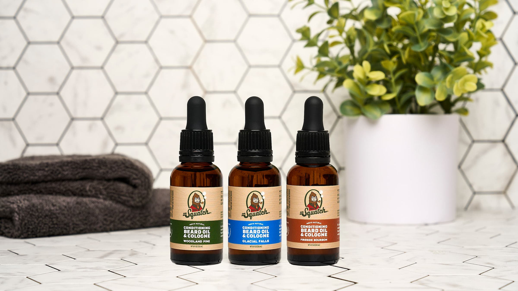 Conditioning Beard Oil & Cologne Fireside Bourbon - Modern Blend