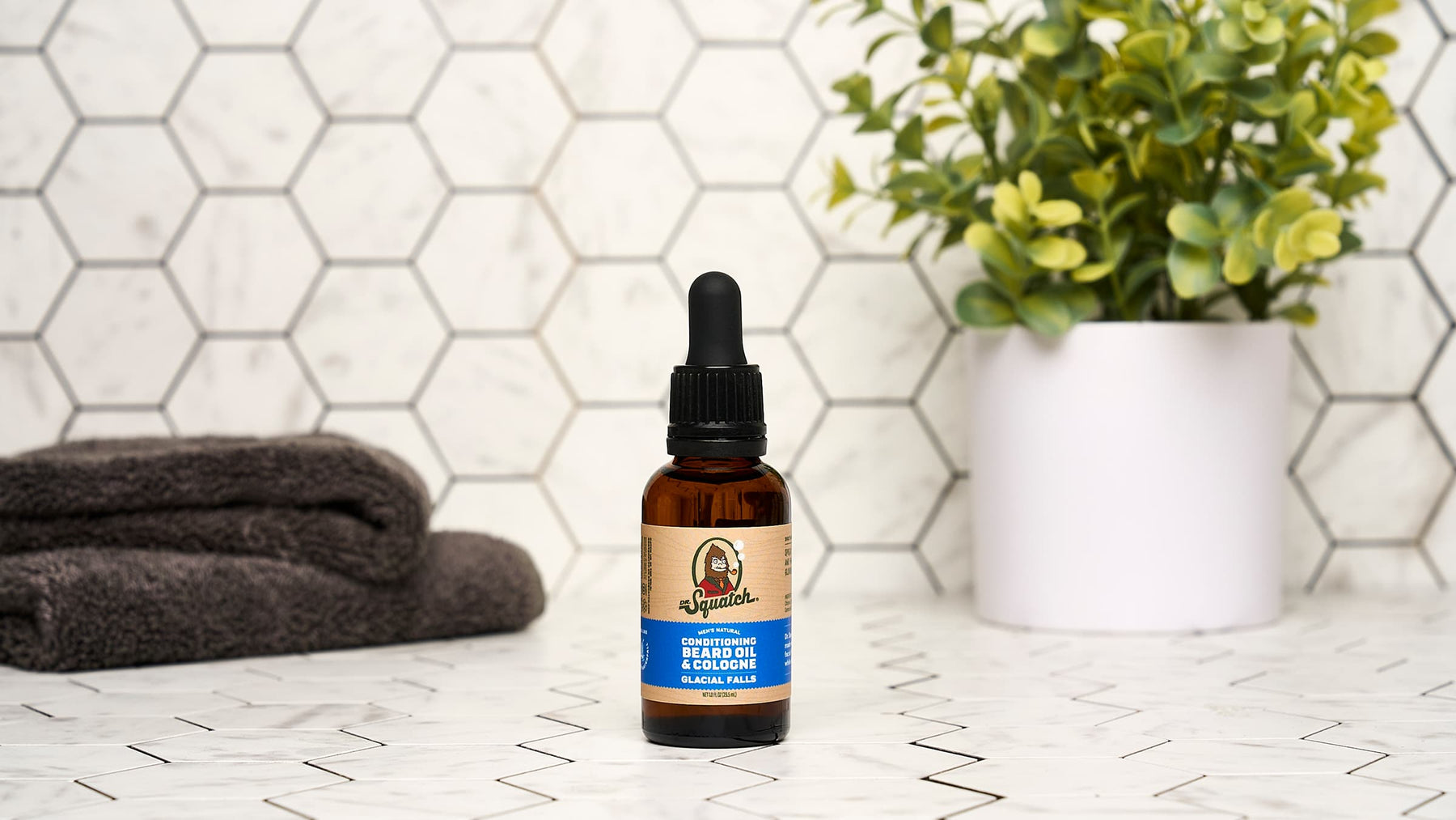 Conditioning Beard Oil & Cologne Glacial Falls - Daily Evening Signature
