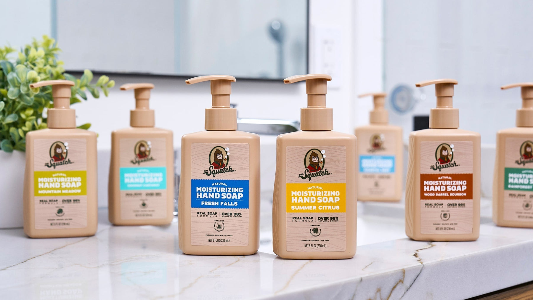 Hand Soap 4-Pack - Fresh Gift Set