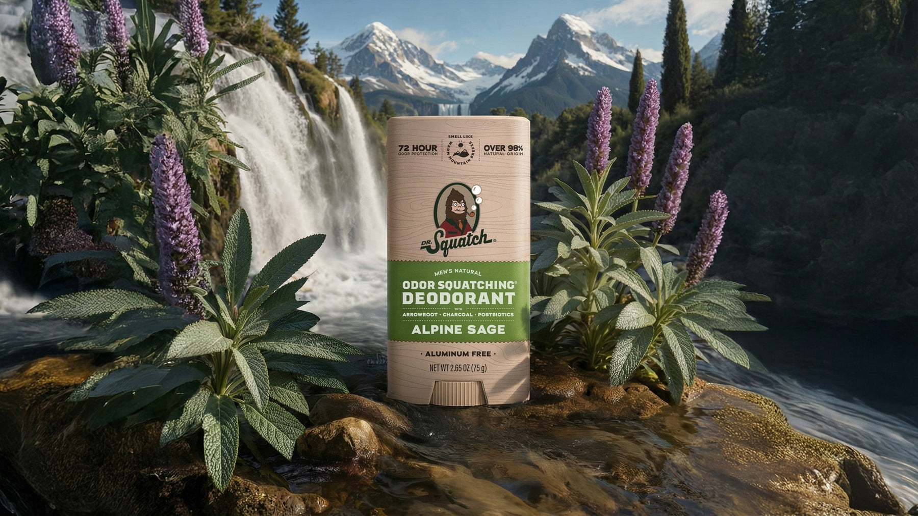Alpine Sage Deodorant - All Day Active Glide