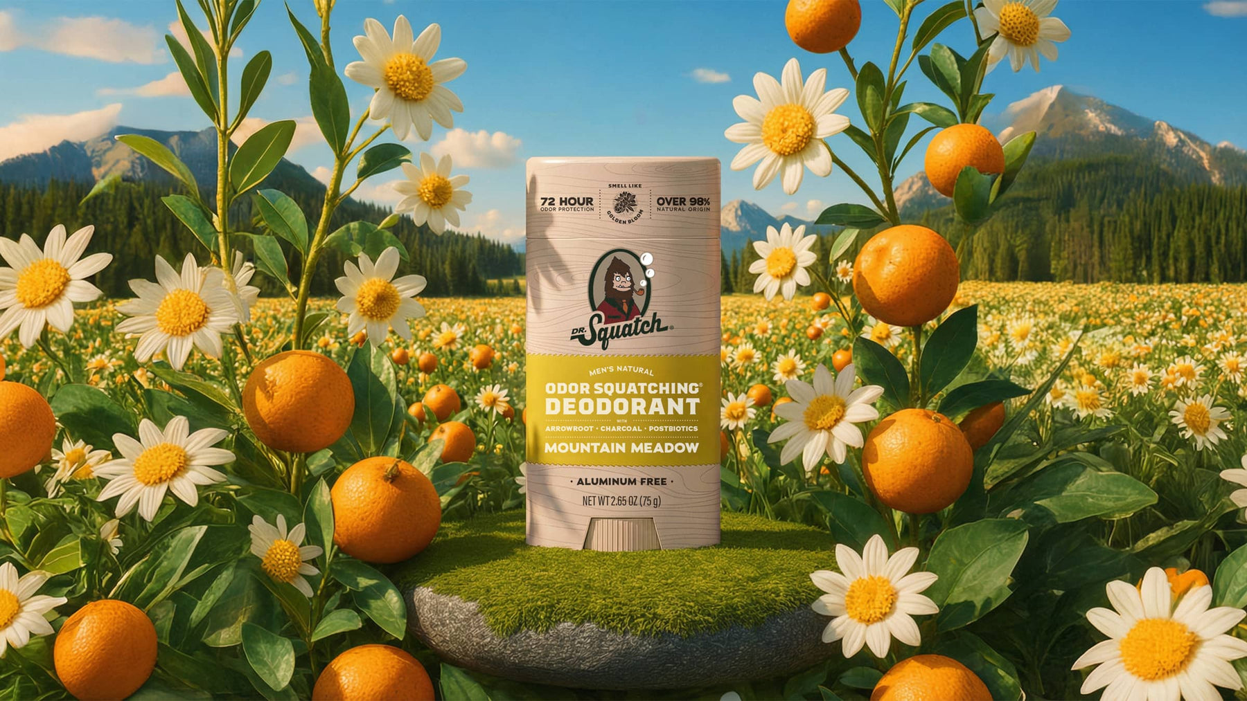 Mountain Meadow Deodorant - Bright Clean Guard