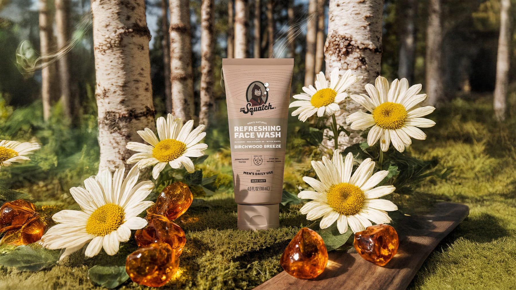 Birchwood Breeze Refreshing Face Wash - Essential Daily Finish
