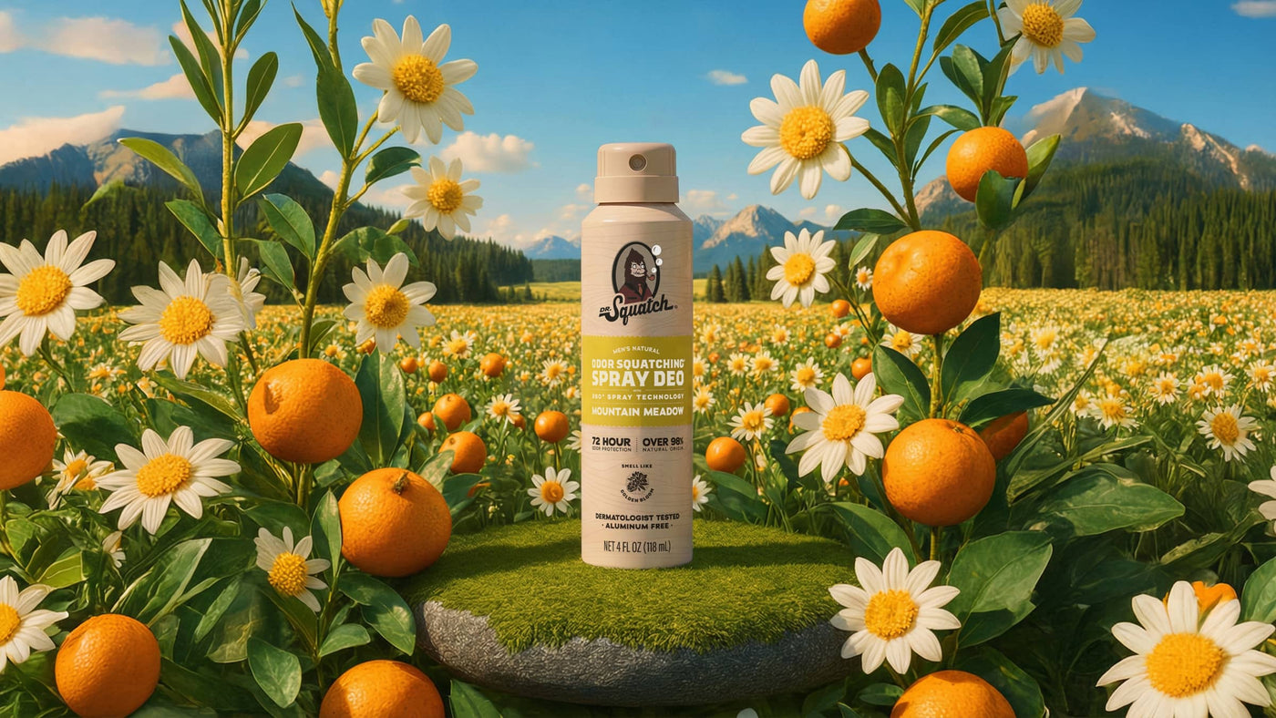 Mountain Meadow Spray Deodorant - Travel Clean Glide
