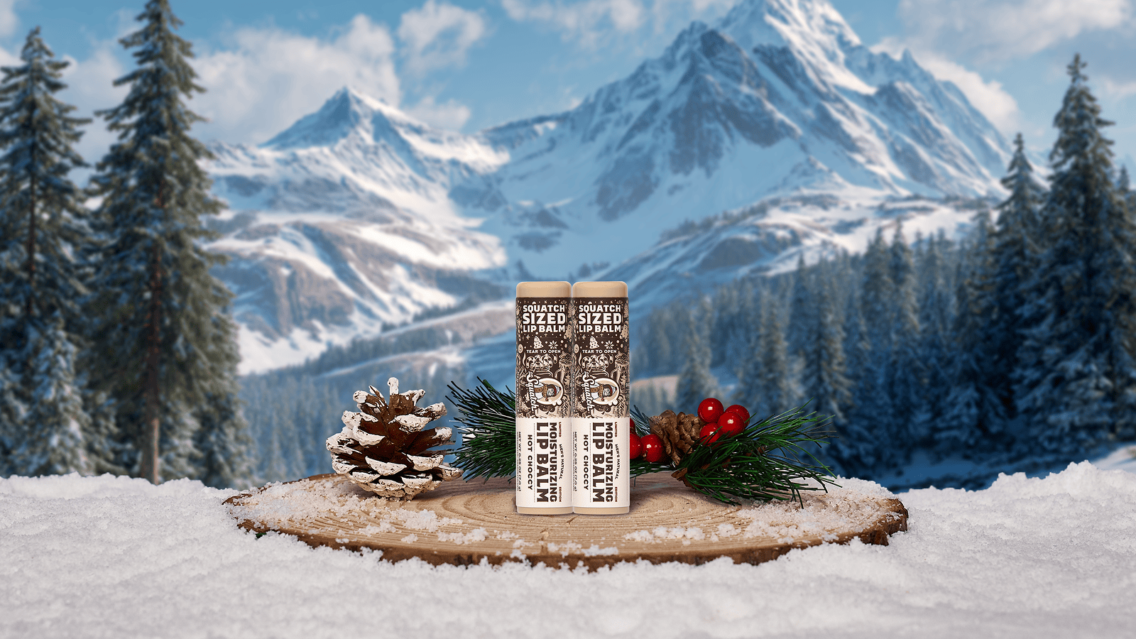 Hot Choccy Lip Balm 2-Pack - Essential Outdoor Lineup