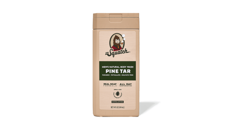 14 oz Pine Tar Exfoliating Body Wash - Simple Clean