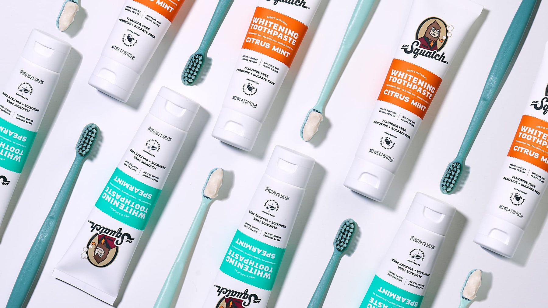Spearmint Whitening Toothpaste - Travel Ready