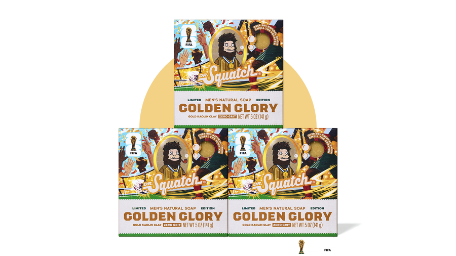 FIFA Golden Glory 3-Pack Bar Soap Bundle - Fresh Rotation