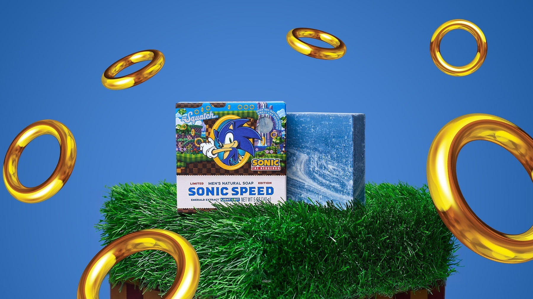 Sonic Speed Bar Soap - Trail Outdoor Clean