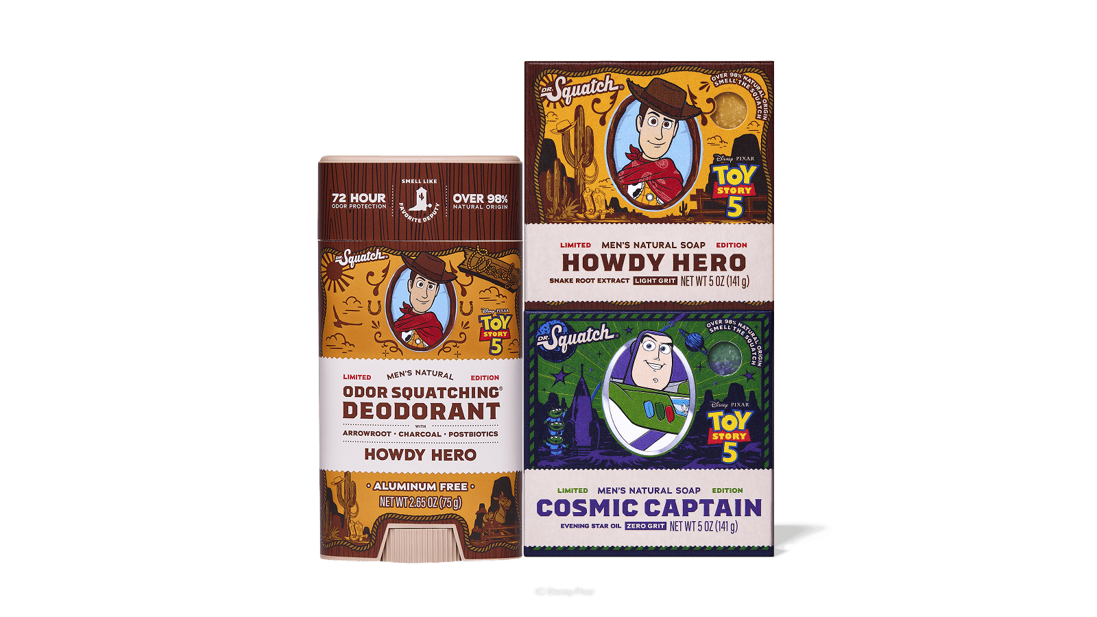 Woody & Buzz Lightyear 3-Pack - Crisp Clean
