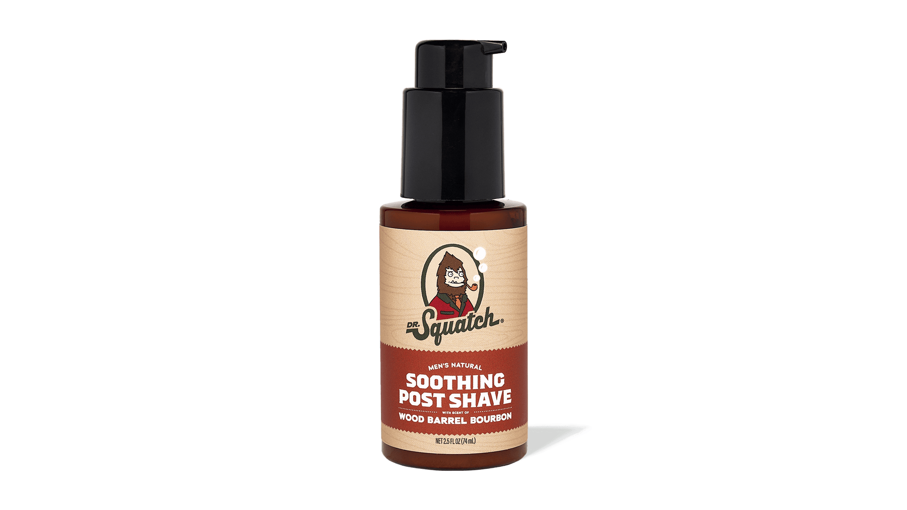 Soothing Post Shave Wood Barrel Bourbon - Rich Clean