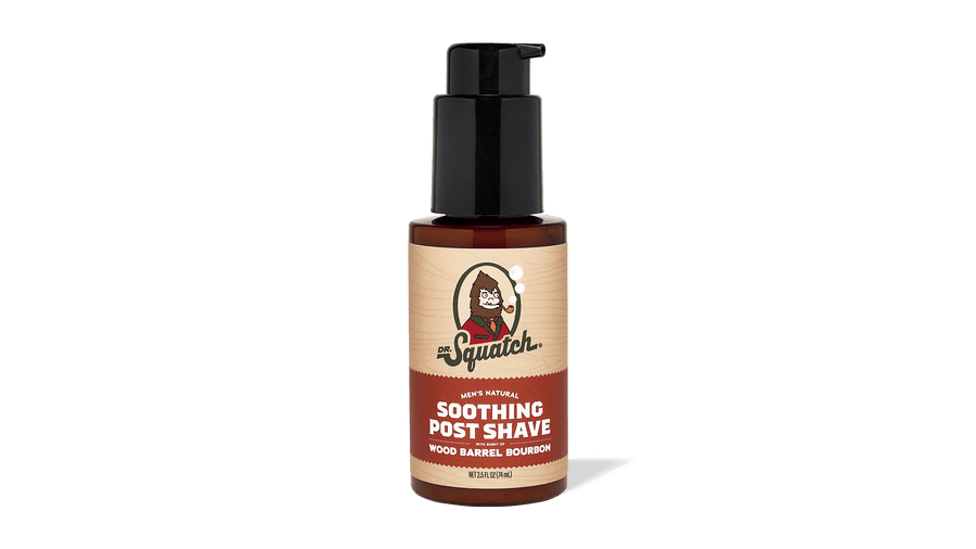 Soothing Post Shave Wood Barrel Bourbon - Rich Clean