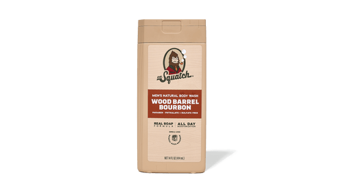 14 oz Wood Barrel Bourbon Body Wash - Daily Soft