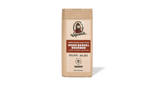 14 oz Wood Barrel Bourbon Exfoliating Body Wash - Trail Clean