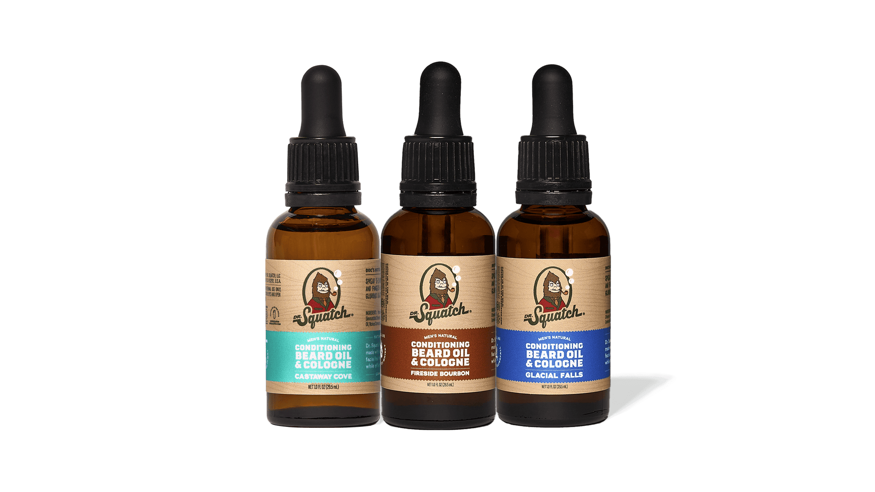 Beard Oil 3-Pack - Active Outdoor Lineup
