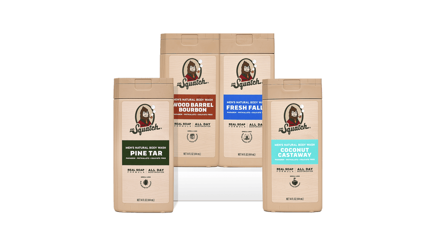 Body Wash 4-Pack - Travel Gift Set